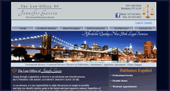 Desktop Screenshot of jgarcialaw.com